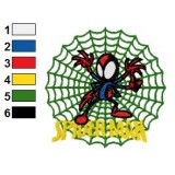 SpiderMan Web Embroidery Design